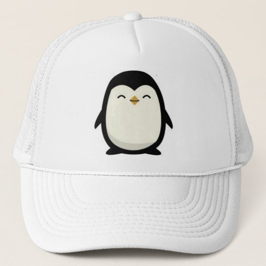 cutebabypenguin trucker pet (Voorkant)