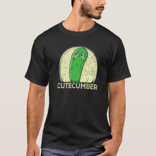 Cutecumber Komkommer Groente Plant Vegetarisch Veg T-shirt