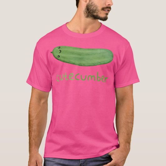 Cutecumber T-shirt (Voorkant)