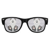 Cutelyn Panda-Beer Kinder Zonnebril (Voorkant)