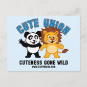 Cuteness Gone Wild Briefkaart (Voorkant)
