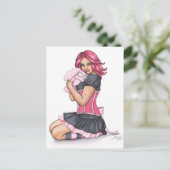 Cuteness Overdose Doll Briefkaart (Staand voorkant)