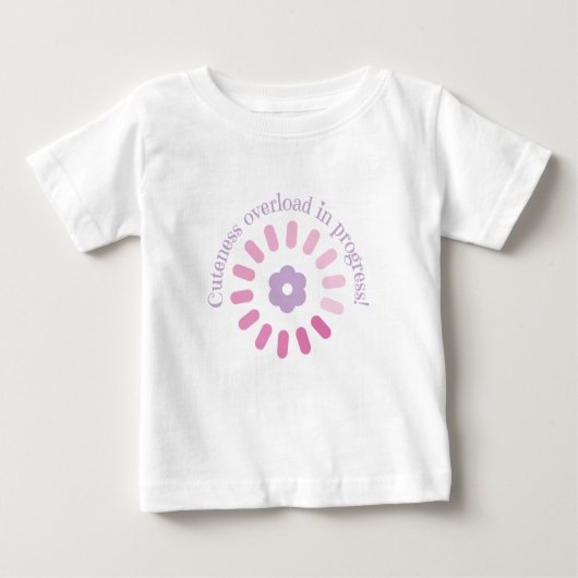 Cuteness Overload in Progress Baby-Shirt (Voorkant)