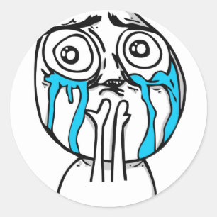 Cuteness Overload Meme Ronde Sticker