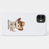 Cuteness Overload Meowdy Western Cat Case-Mate iPhone Case (Achterkant (horizontaal))