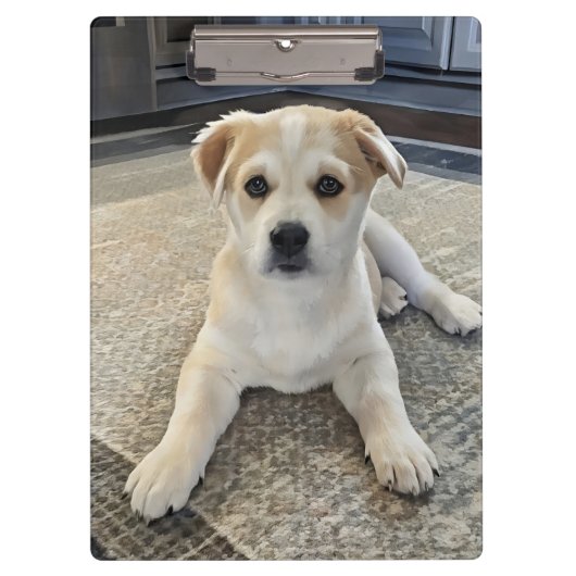 Cuteness Puppy Overload Klembord (Voorkant)