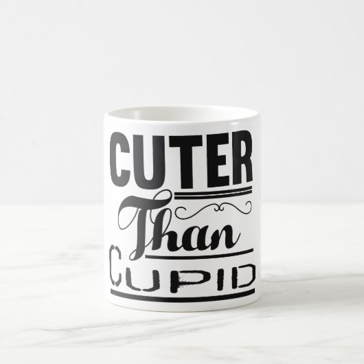 cuter dan cupid magische mok (Center)