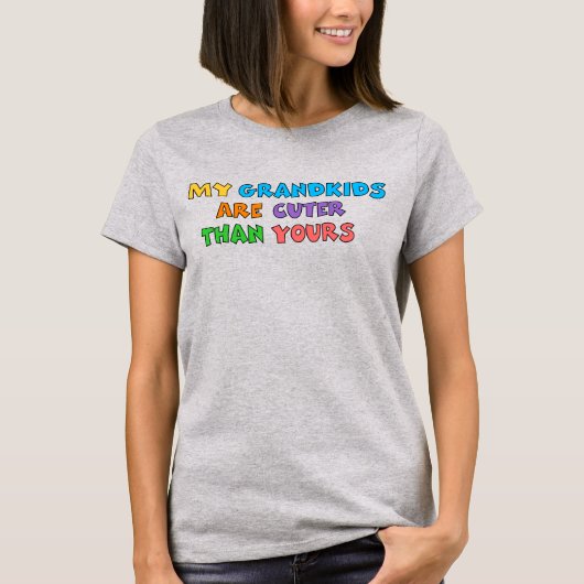 Cuter Kleinzonen Dames Basic T-Shirt (Voorkant)