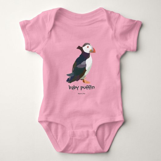 Cuter than a puffin romper (Voorkant)