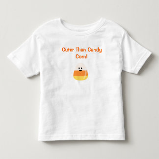 "Cuter Than Candy Corn" Halloween T voor Toddlers Kinder Shirts