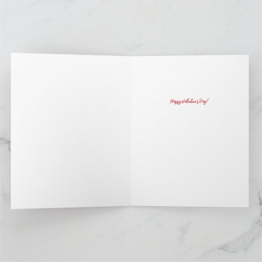 Cuter Than Cupid Chibi Cat Valentijn Holiday Kaart (Binnen)