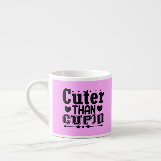 Cuter Than Cupid Espresso Kop (Links)