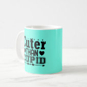 Cuter Than Cupid Koffiemok (Voorkant links)