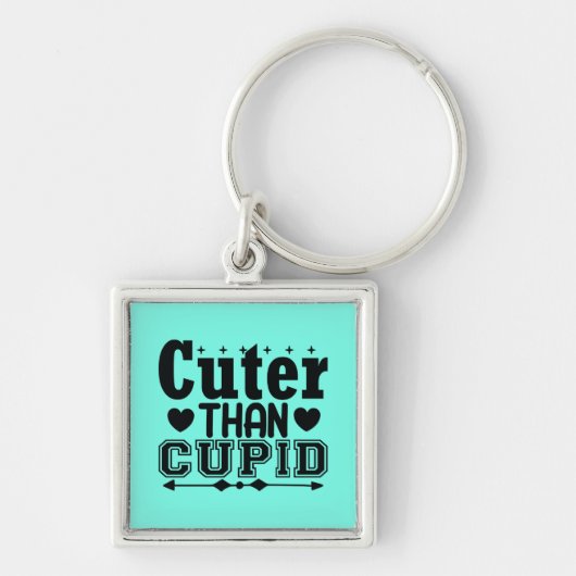 Cuter Than Cupid Sleutelhanger (Voorkant)