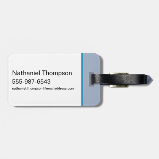 Cuter Than Cute Batman Bagagelabel (Achterkant horizontaal)