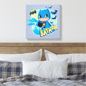 Cuter Than Cute Batman Canvas Afdruk (Insitu (Slaapkamer))