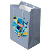 Cuter Than Cute Batman Medium Cadeauzakje (Achterkant Gekanteld)