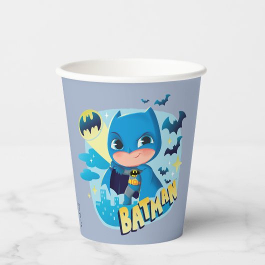 Cuter Than Cute Batman Papieren Bekers (Voorkant)
