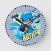 Cuter Than Cute Batman Ronde Klok (Voorkant)