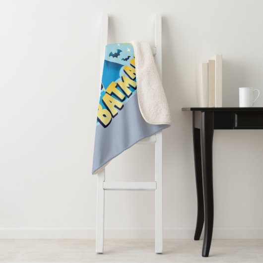 Cuter Than Cute Batman Sherpa Deken (In situ)