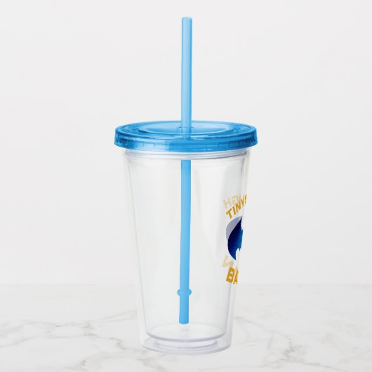 Cuter Than Cute Tiny & Tough Batman Acryl Drinkbeker (Rechts)