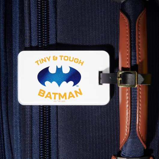Cuter Than Cute Tiny & Tough Batman Bagagelabel (Voorkant Insitu 4)