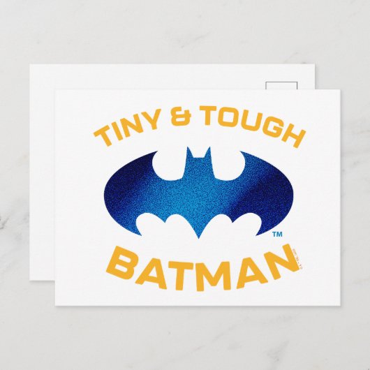 Cuter Than Cute Tiny & Tough Batman Briefkaart (Voorkant / Achterkant)