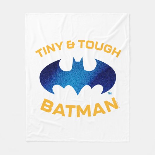 Cuter Than Cute Tiny & Tough Batman Fleece Deken (Voorkant)