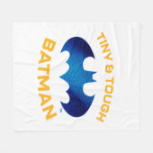 Cuter Than Cute Tiny & Tough Batman Fleece Deken (Voorkant (Horizontaal))