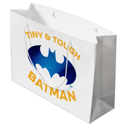 Cuter Than Cute Tiny & Tough Batman Groot Cadeauzakje (Achterkant Gekanteld)