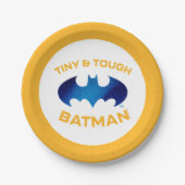 Cuter Than Cute Tiny & Tough Batman Papieren Bordje (Voorkant)