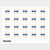 Cuter Than Cute Tiny & Tough Batman Ronde Sticker (Vel)