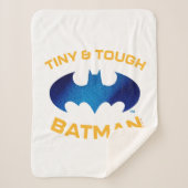 Cuter Than Cute Tiny & Tough Batman Sherpa Deken (Voorkant)