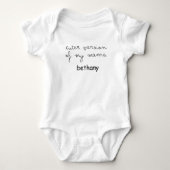 Cuter Versie van Mijn Mama – baby  Romper (Voorkant)