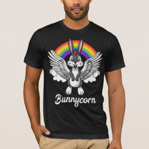 CuteRabbit Unicorn Magical Bunny Bunnycorn T-shirt