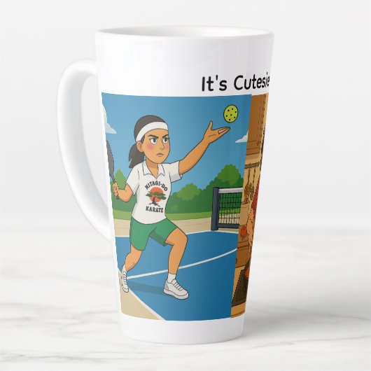 Cutesie Latte Mok (Linkerhoek)