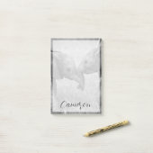 Cutest Baby Animals | Baby Elephants Greeting Post-it® Notes (Op bureau)