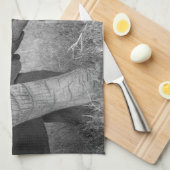 Cutest Baby Animals | Baby Elephants Greeting Theedoek (Quarter Fold)