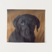 Cutest Baby Animals | Black Labrador Puppy Wandkleed (Voorkant (horizontaal))