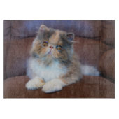 Cutest Baby Animals | Calico Persian Kitten Snijplank (Voorkant)