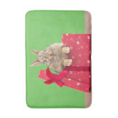 Cutest Baby Animals | Christmas Holiday Bunny Badmat (Voorkant Verticaal)