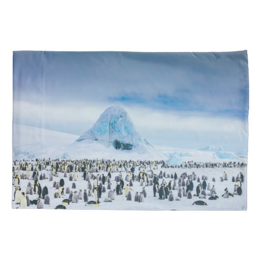 Cutest Baby Animals | Emperor Penguin Colony Kussensloop (Achterkant)