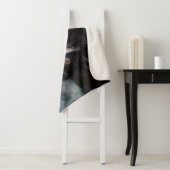 Cutest Baby Animals | Fluffy B&W Kitten Sherpa Deken (In situ)