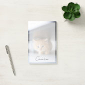 Cutest Baby Animals | Fluffy Orange Kitten Post-it® Notes (Kantoor)