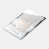 Cutest Baby Animals | Fluffy Orange Kitten Post-it® Notes (Schuin)