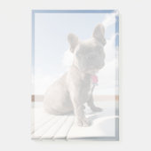 Cutest Baby Animals | French Bulldog Boating Post-it® Notes (Voorkant)
