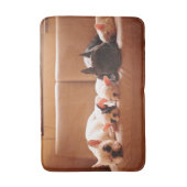 Cutest Baby Animals | French Bulldog Family Badmat (Voorkant Verticaal)