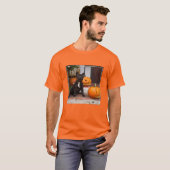 Cutest Baby Animals | French Bulldog Halloween T-shirt (Voorkant volledig)