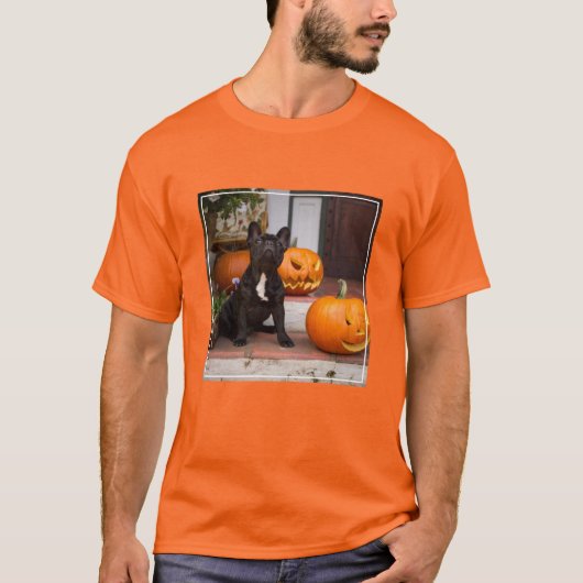 Cutest Baby Animals | French Bulldog Halloween T-shirt (Voorkant)