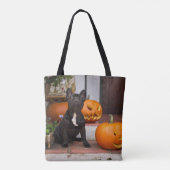 Cutest Baby Animals | French Bulldog Halloween Tote Bag (Achterkant)